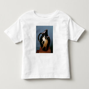 Camiseta Infantil Vermelho-figura oinochoe do sótão