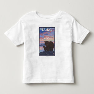 Camiseta Infantil VermontBear e Cub