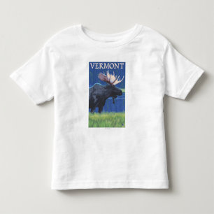 Camiseta Infantil VermontMoose no luar