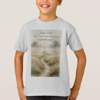 Camiseta Infantil Versículo Bíblico Salmo 23:1 Cri