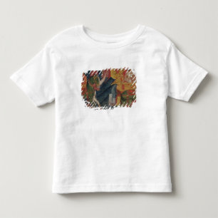Camiseta Infantil "Vessnatara Jataka", de um cobrir do manuscrito,