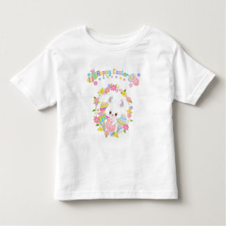 Camiseta Infantil Vestido da páscoa das meninas
