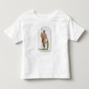 Camiseta Infantil Vestido de um guerreiro bretão 'de DES Estamp de