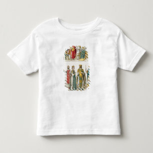 Camiseta Infantil Vestido na corte bizantina