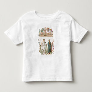 Camiseta Infantil Vestido romano, de "do der Voelker Trachten", 1864