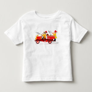 Camiseta Infantil Viatura de incêndio