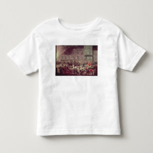 Camiseta Infantil Viaturas de incêndio de Londres, gravadas por R.G