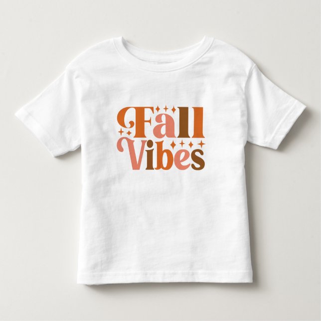 Camiseta Infantil Vibes de queda (Frente)