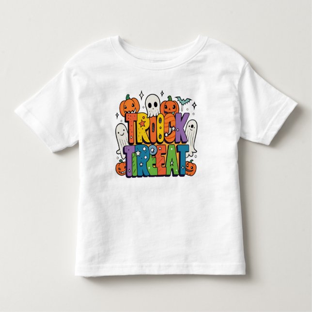 Camiseta Infantil Víblias de Halloween divertidas (Frente)