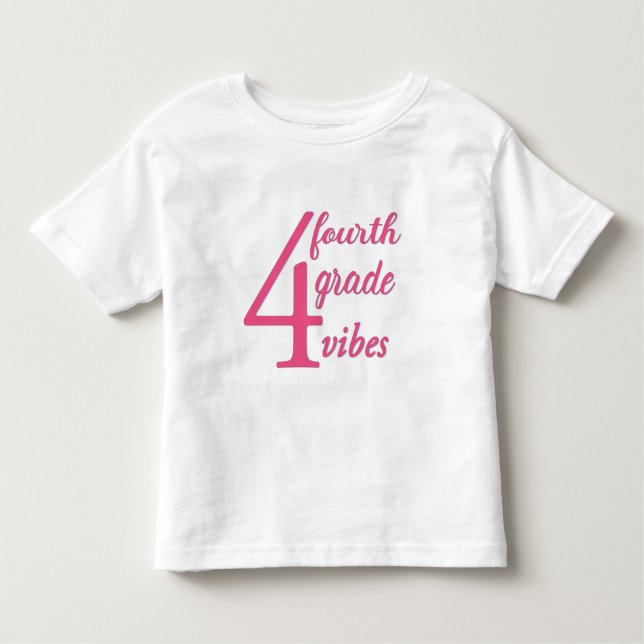 Camiseta Infantil Víblias do quarto grau (Frente)