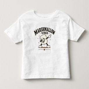 Camiseta Infantil Vibrações de marshmallow