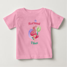 Camiseta Infantil Vibrações de Sereia