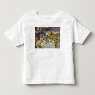 Camiseta Infantil Vida de Paul Cezanne   ainda com cesta, 1888-90