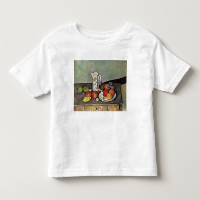 Camiseta Infantil Vida de Paul Cezanne | Paul Cezanne | ainda com (Frente)