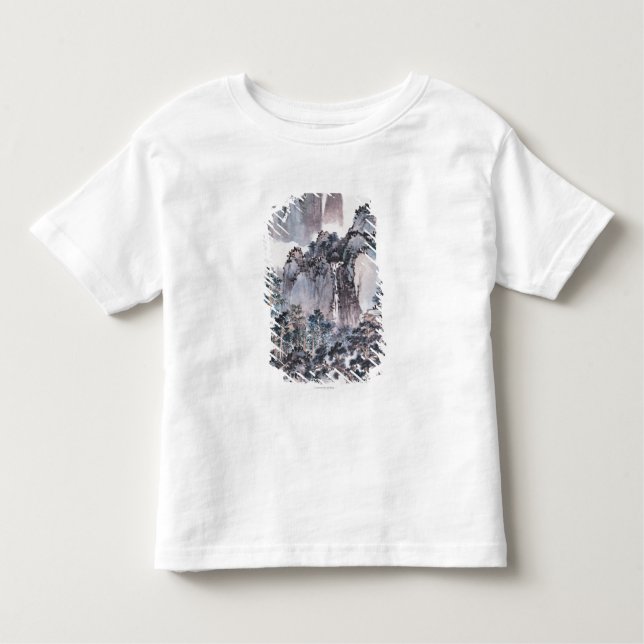 Camiseta Infantil Vida nas montanhas (Frente)