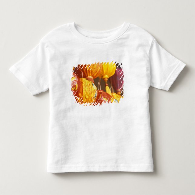 Camiseta Infantil Vietnã, Hoi, grandes lanternas, lembranças (Frente)
