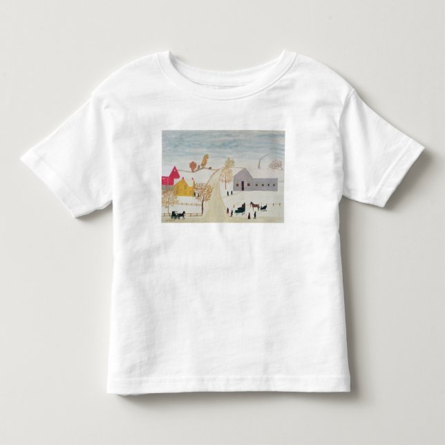 Camiseta Infantil Vila de Amish (Frente)