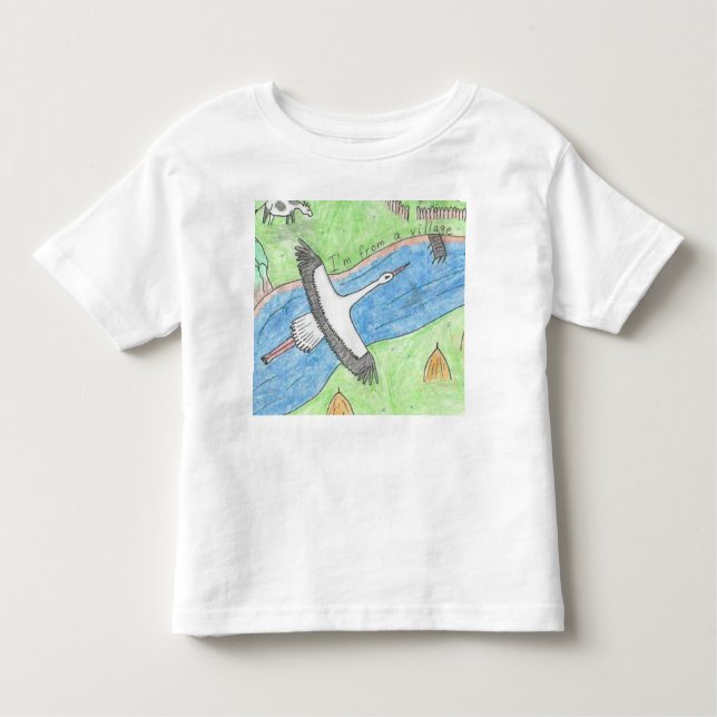 Camiseta Infantil Village Vibes (Frente)