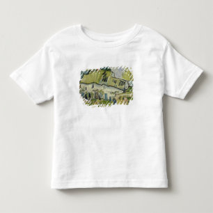 Camiseta Infantil Vincent van Gogh   a fazenda no verão, 1890