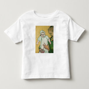 Camiseta Infantil Vincent van Gogh   Madame Roulin e seu bebê