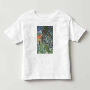 Camiseta Infantil Vincent van Gogh o jardim do doutor Gachet