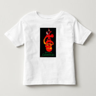 Camiseta Infantil Vintage amargo PosterEurope de Campari