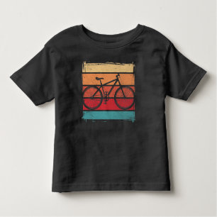 Camiseta Infantil Vintage Bike Art, ciclismo do esporte