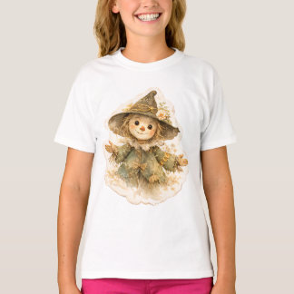 Camiseta Infantil Vintage Golden Meadow
