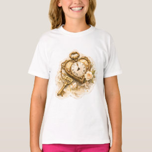 Camiseta Infantil Vintage Golden Time