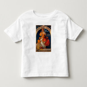 Camiseta Infantil Vintage ideal PosterEurope de Chocolat