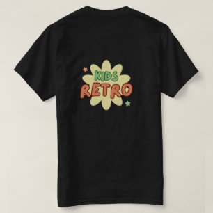 Camiseta Infantil Vintage Retro Camiseta diverti