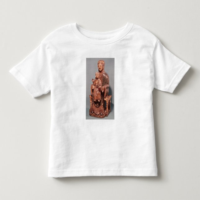 Camiseta Infantil Virgin e criança (Frente)