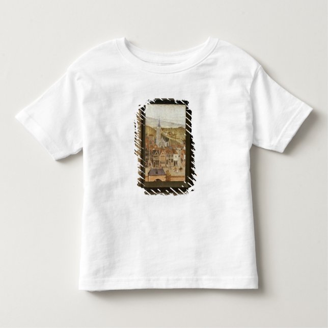 Camiseta Infantil Virgin e criança antes de um Firescreen, c.1440 2 (Frente)