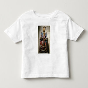 Camiseta Infantil Virgin e criança, (madeira policroma)