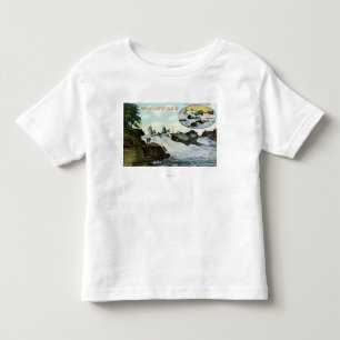 Camiseta Infantil Visão da Cabeça Indiana, o Velho Homem