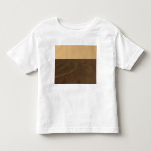 Camiseta Infantil Visão panorâmica das planícies de Meridiani