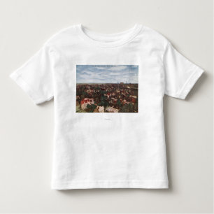 Camiseta Infantil Vista aérea da cidade