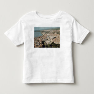 Camiseta Infantil Vista aérea da cidade com