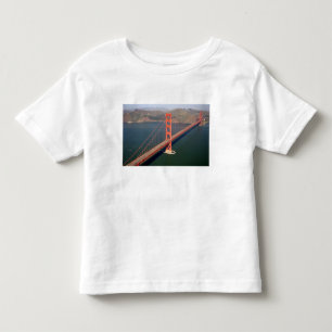 Camiseta Infantil Vista aérea da Golden Gate Bridge no 2