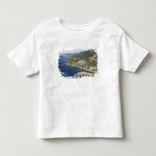 Camiseta Infantil Vista aérea da Sea Cliff Bridge perto de Wollongon