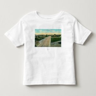 Camiseta Infantil Vista aérea da terceira avenida