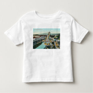 Camiseta Infantil Vista aérea das rampas