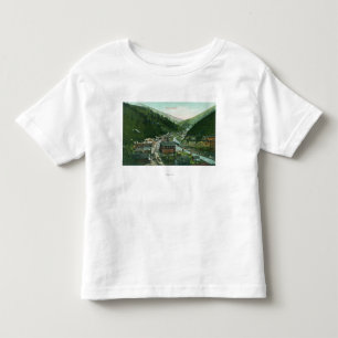 Camiseta Infantil Vista aérea de CityGem, identificação