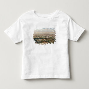 Camiseta Infantil Vista aérea de Madrid da plaza de Toros