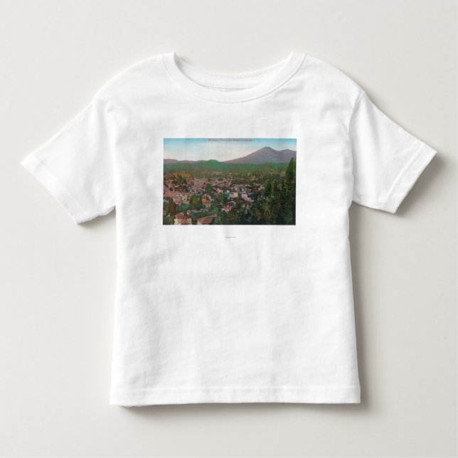 Camiseta Infantil Vista aérea do CitySan Rafael, CA (Frente)