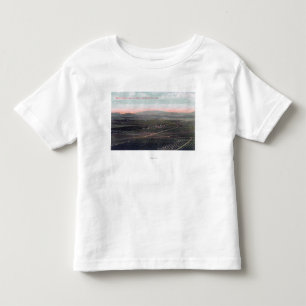 Camiseta Infantil Vista aérea do rancho de Boston em San Diego