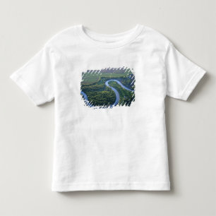 Camiseta Infantil Vista aérea do Rio Vermelho do Norte