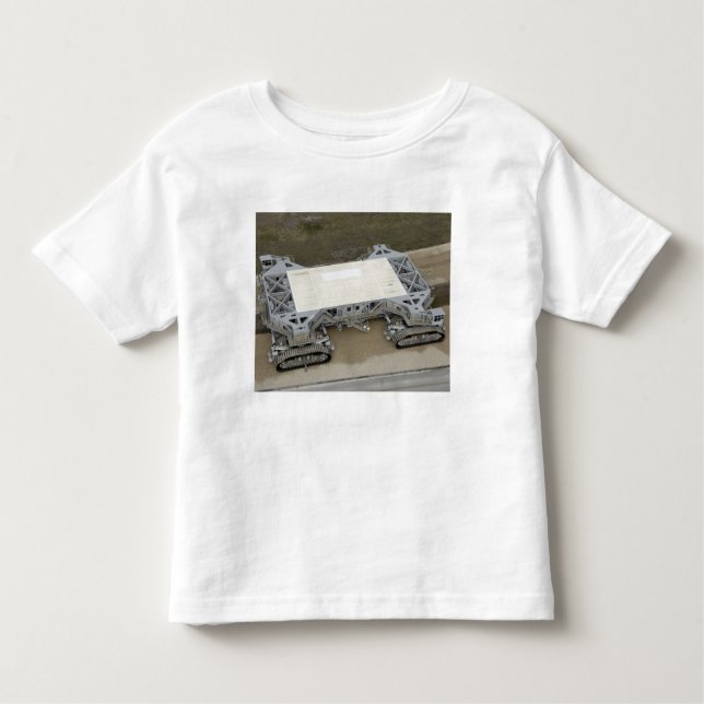 Camiseta Infantil Vista aérea do transportador-arrastador (Frente)