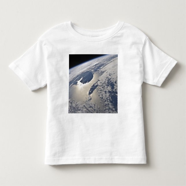 Camiseta Infantil Vista altamente oblíqua da Península de Gaspe (Frente)