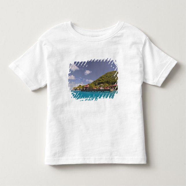Camiseta Infantil Vista cêntrica da Virgem do Clube de Yacht Bitter  (Frente)